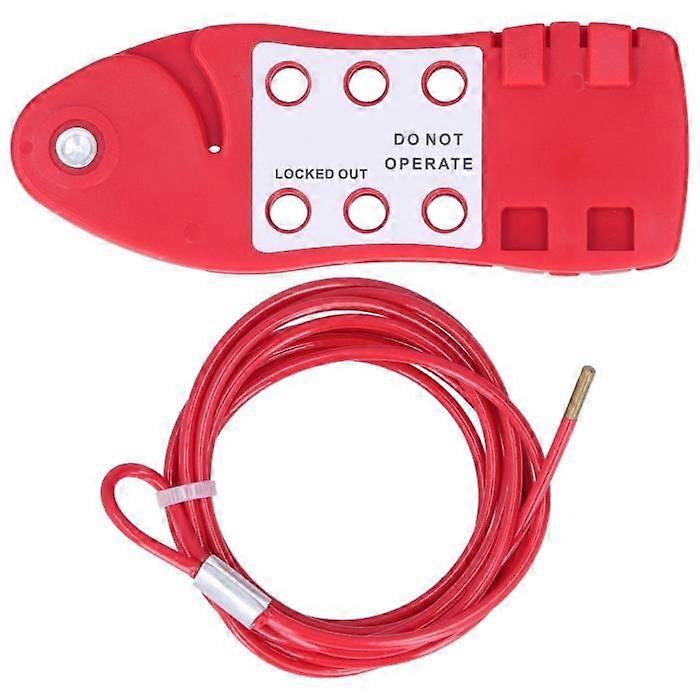 Adjustable Cable Lock High Temperature Resistant Nylon Safety Cable Lock