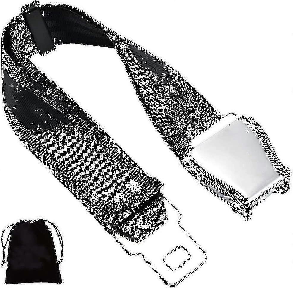 Belt Extender For Aircraft E4 Certified, Adjustable From 15.2 Cm To 81.3 Cm