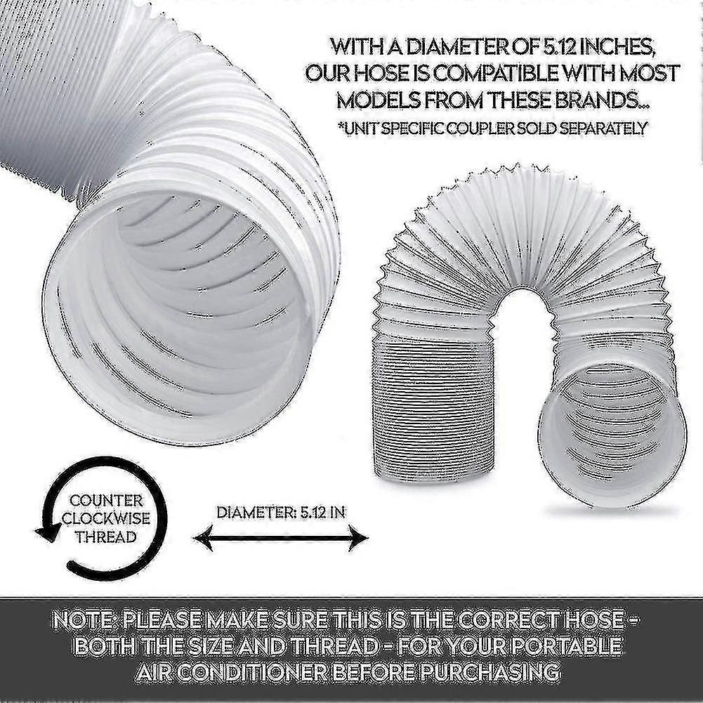 Luftkonditionering bärbar avgasslang Universal flexibelt rum luftkonditionering ventilationsbytesrör (ruipei) A