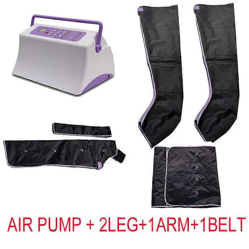 通気性のある4キャビティ電動エアコンプレッションレッグマッサージャーが腕を包み込み、腰のフットマッサージで血液循環を促進し、痛みを和らげます