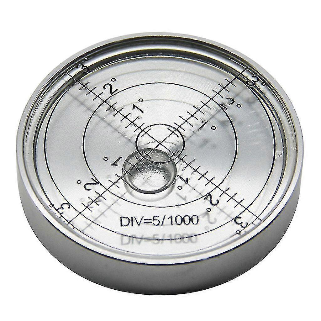High Precision Round Bullseye Bubble Level Spirit Bubble Surface Level Bubble