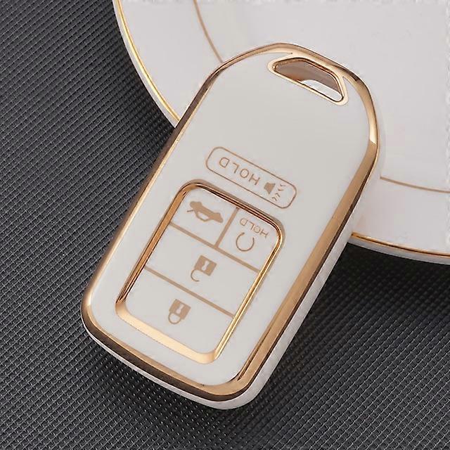 TPU Car Remote Key Case Cover For Honda CRV CR-V Fit Civic Accord HR-V HRV City Odyssey XR-V Shell Holder Keychain Protector