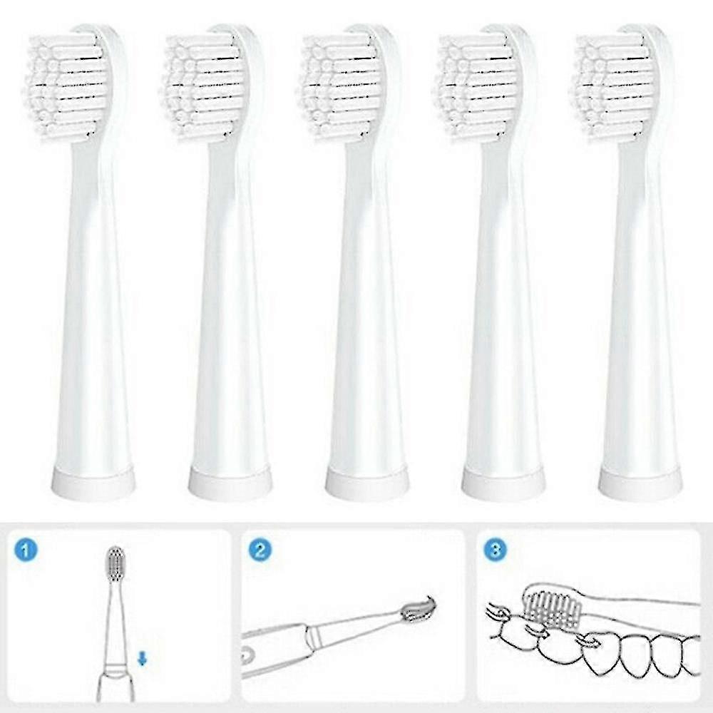1/4pcs Replacement Electric Toothbrush Soft Brush Head Accessories
