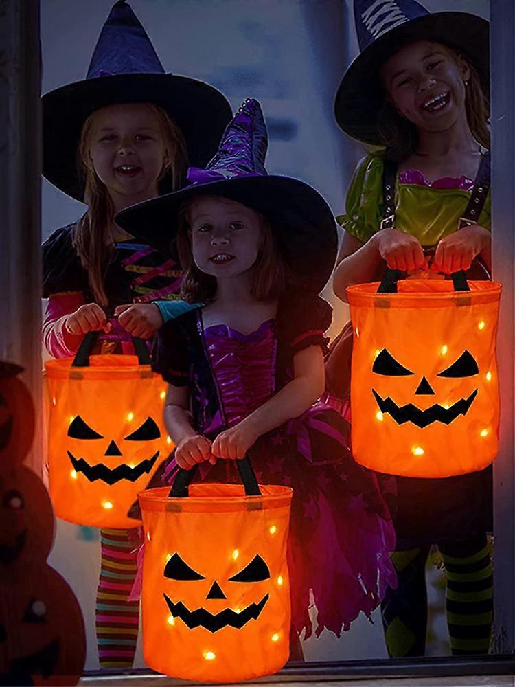 LED lights Halloween candy bags