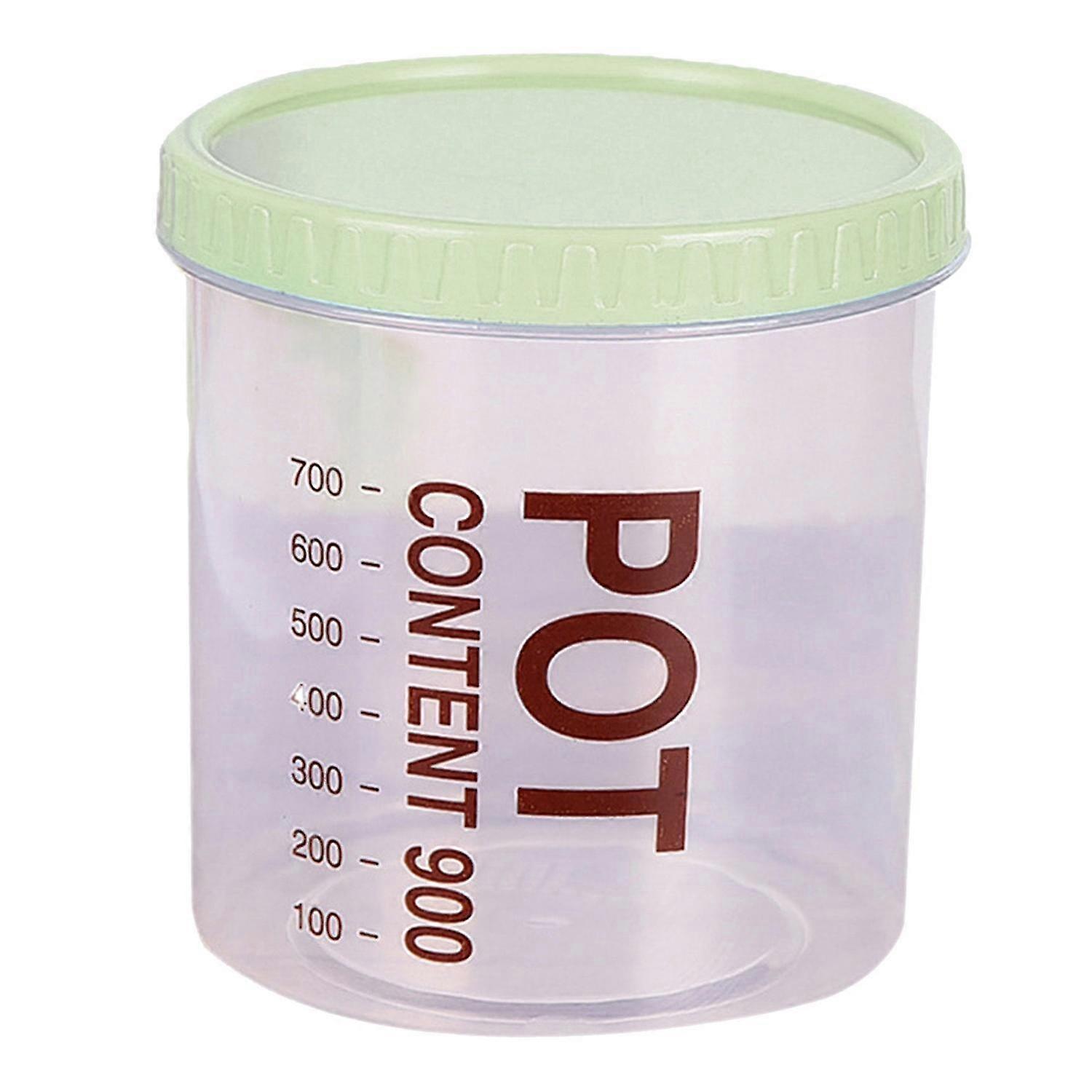 Kitchen Plastic Food Cereal Storage Box Container Transparent Sealed Jar Bottle