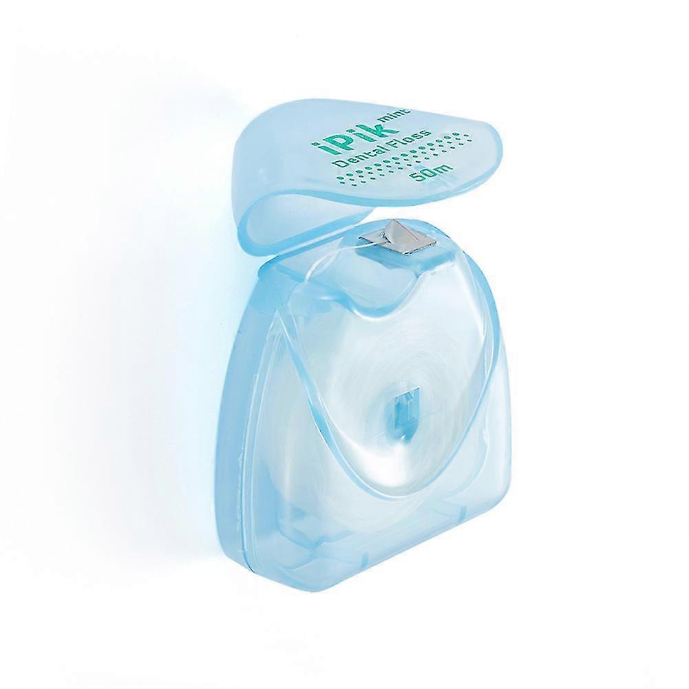 3Pcs Dental Floss With Case 50 Meters Triangle Picks For Dental Clinic To Remove Plaque And Tartar From Teeth