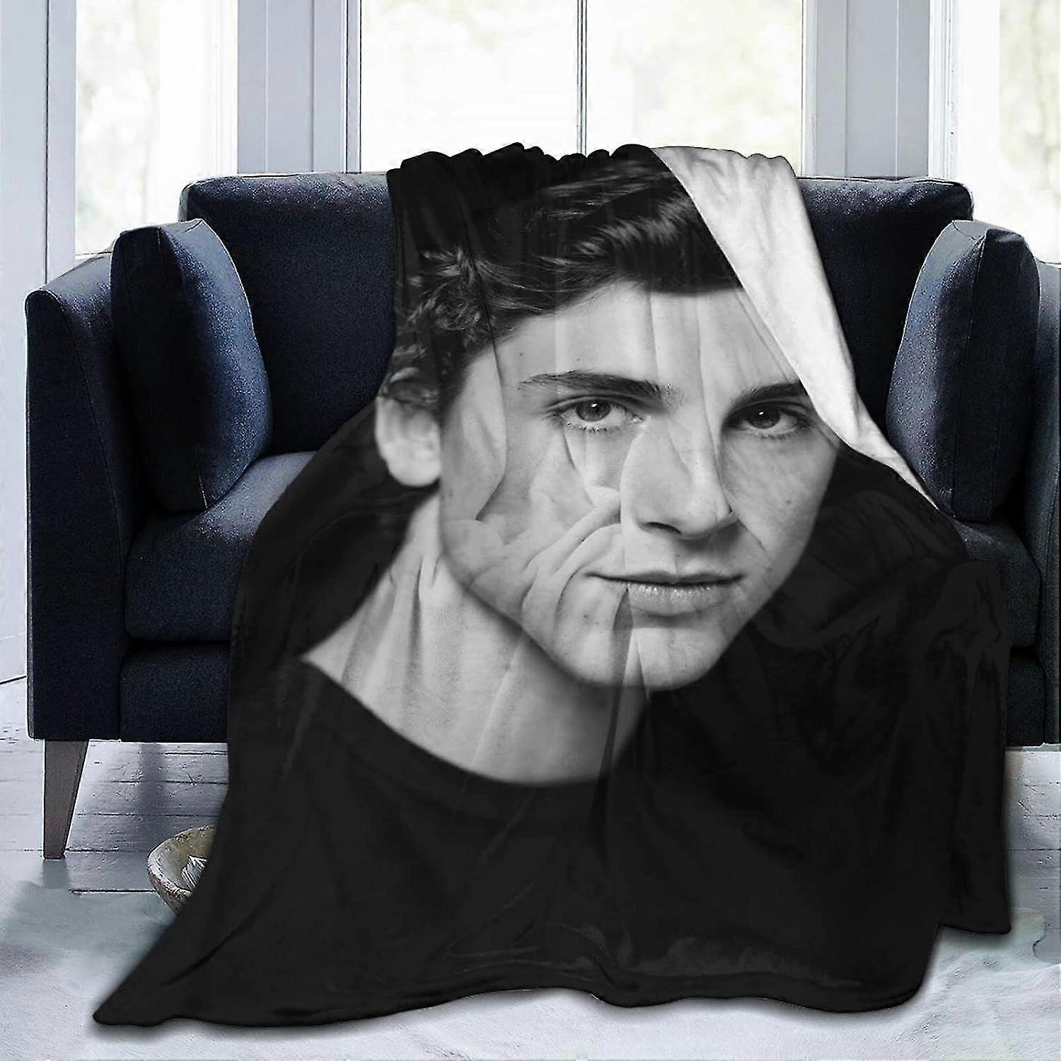 Timothee Chalamet لينة ماو بطانيات مريحة ودافئة الفراش الصوف الفانيلا بطانية ستوكات المضادة للبيلينغ أفخم Bjvrivjh2165