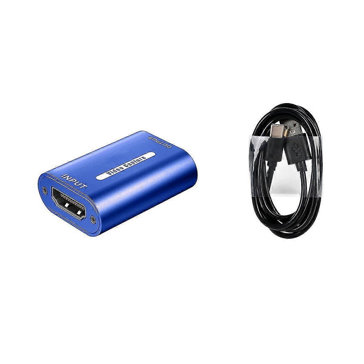 -compatible Video Capture Card Hd 4k Image Video Capture Card To Usb Type-c Video Recording Live Capture Card