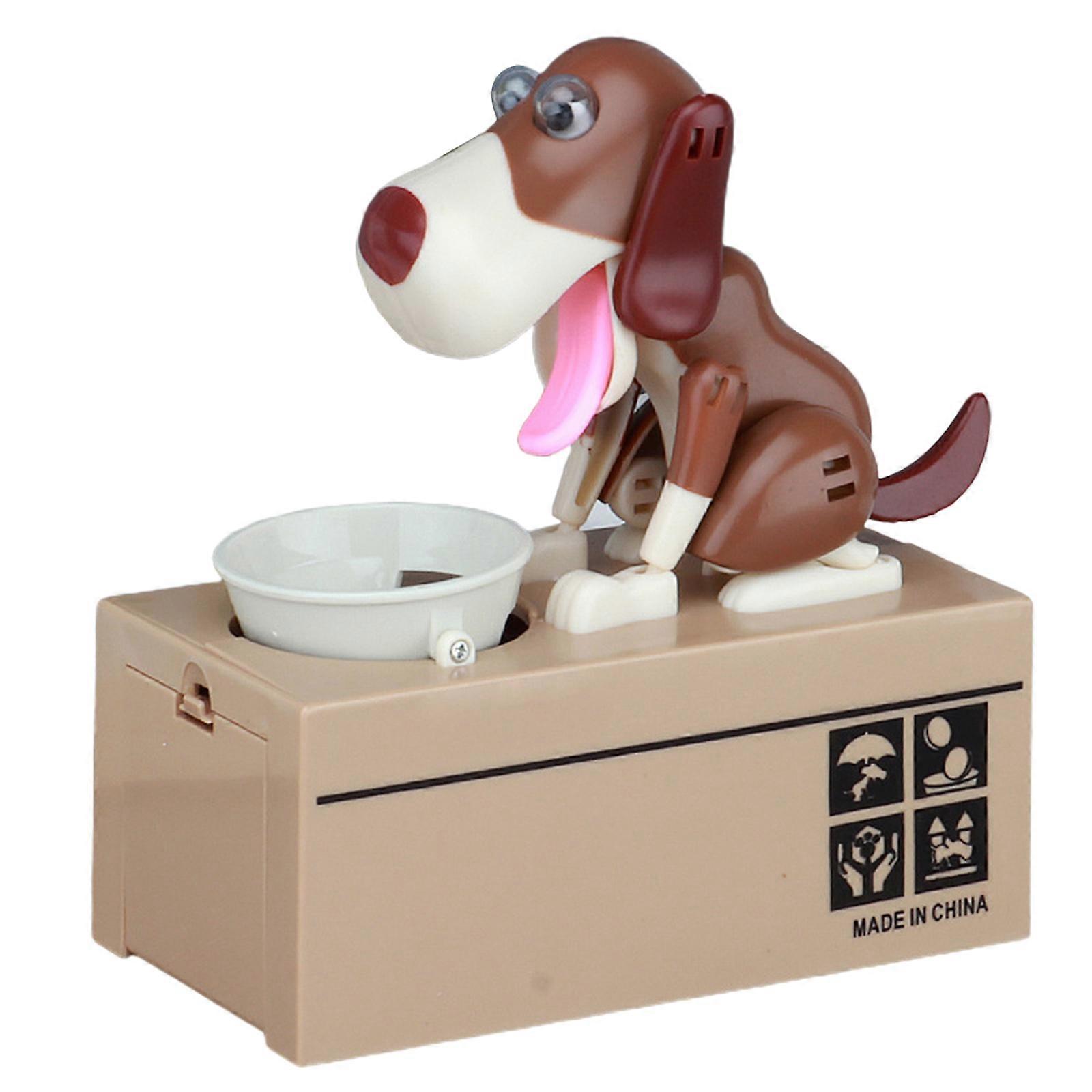 Χαριτωμένο κλέψιμο νομίσματος κουτάβι κουτί χρημάτων τράπεζα σκυλιών κουμπαράς παιδιά χριστουγεννιάτικα δώρα γενεθλίων, 100% νέο