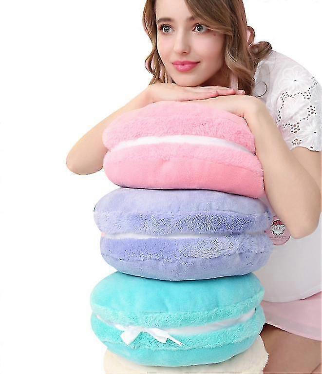 Macaron Pillow Plush Back Bolster Cushion TA