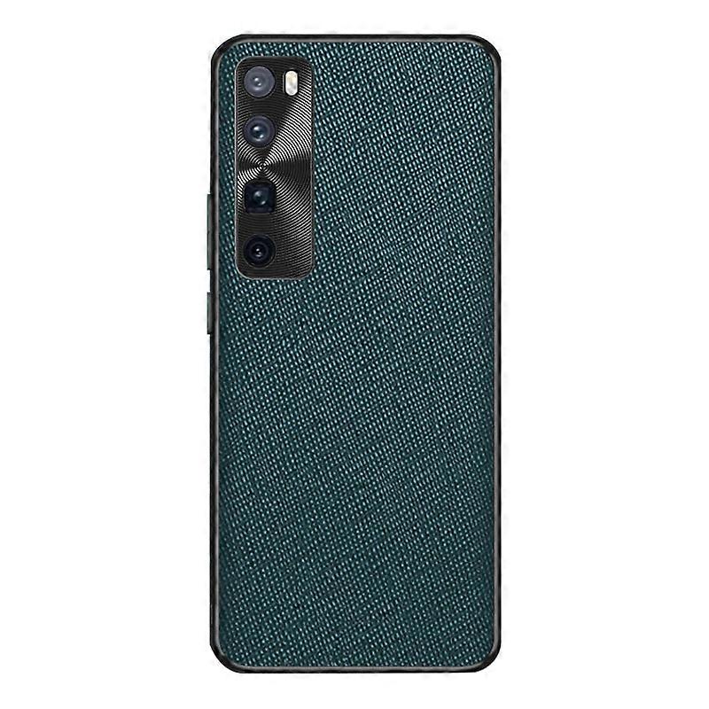Cross Texture PU Phone Case For Huawei nova 7 Pro 5G