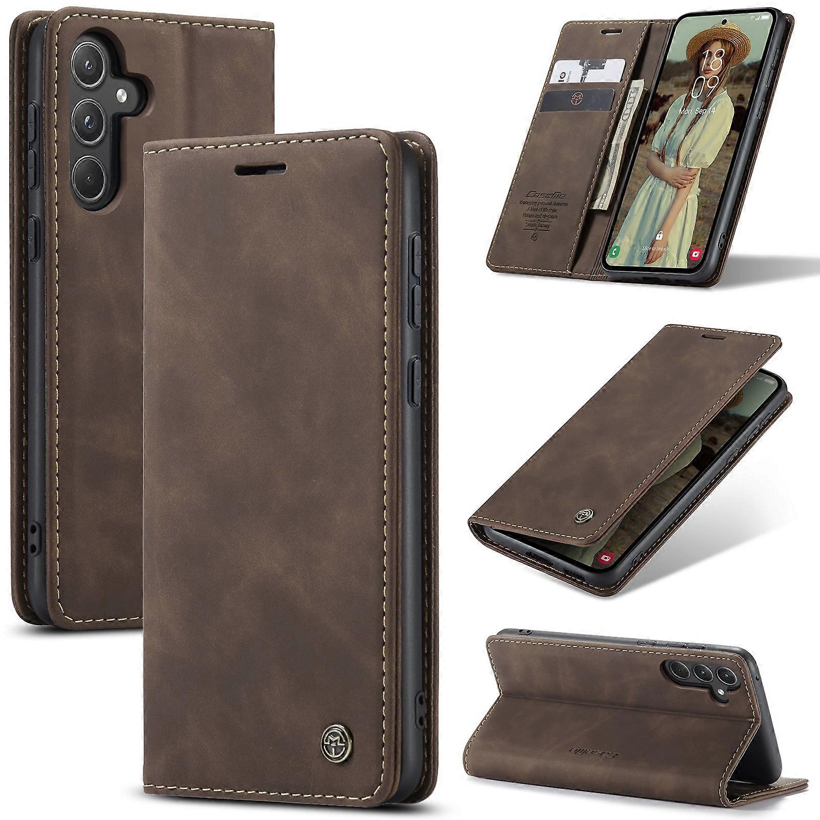 Multifunctional PU Phone Case For Samsung Galaxy A55 5G
