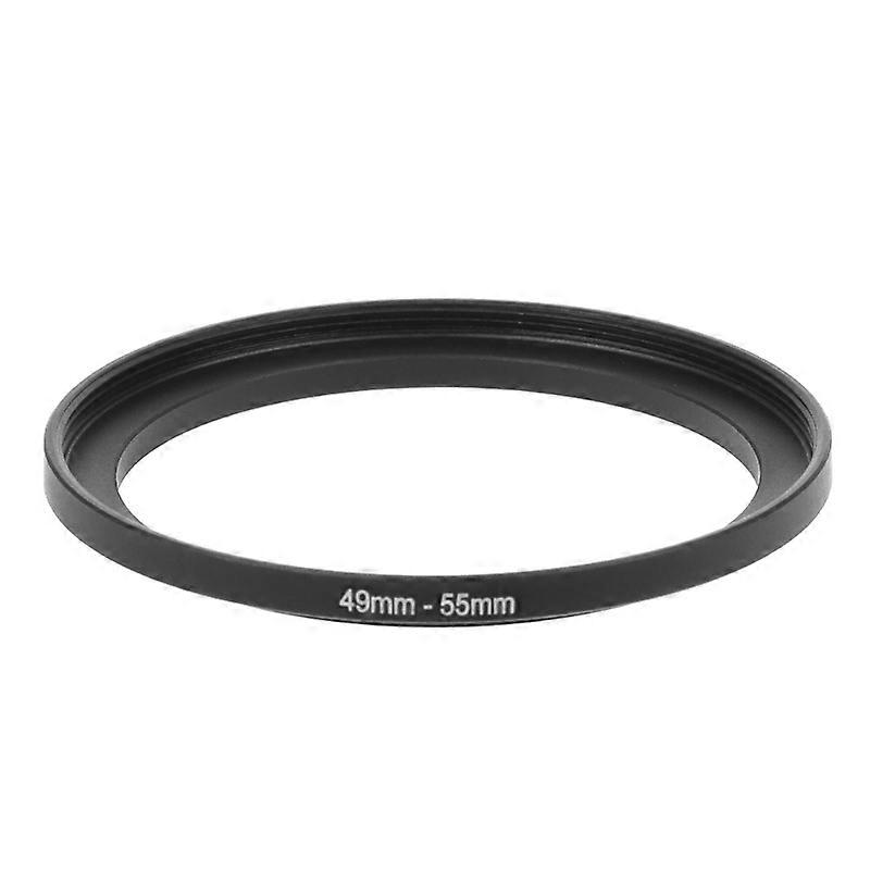 49mm To 55mm Metal Step Up Rings Lens Adapter Filter Camera Tool Accessories New