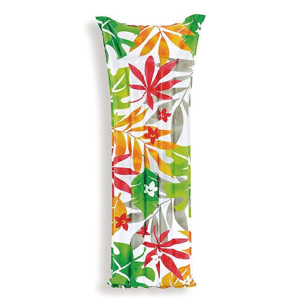 Colorful Leaf Pool Float Inflatable Swim Float Lounge Raft