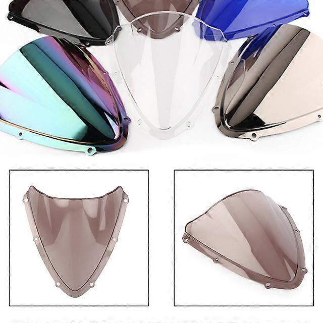 Back Protectors Windshield For SUZUKI GSX-R GSXR 600 750 GSXR600 GSXR750 K8 2008-2010 Double Bubble WindScreen Motorcycle Accessories Fairing