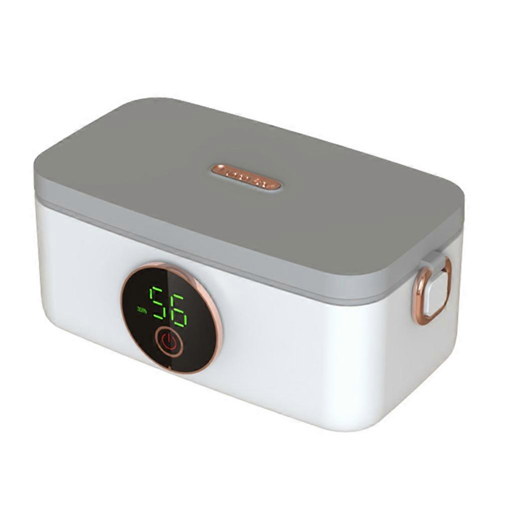 Wireless Heating Lunch Box Food Insulated Warmer Container 1000ML Rechargeable