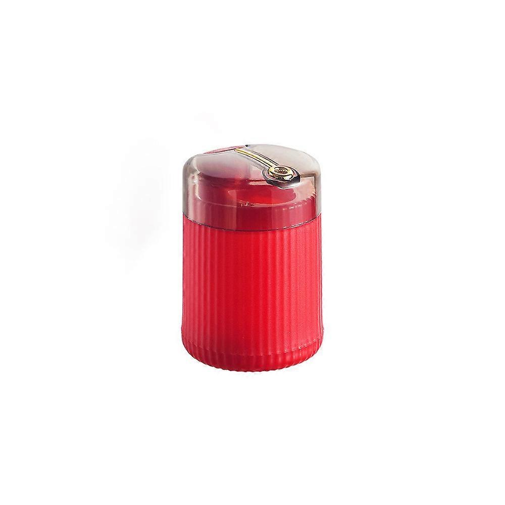 (Red) Automatic Pop-Up Toothpick Dispenser, Creative Toothpick Holder Dispenser, Kitchen Toothpick Storage Box