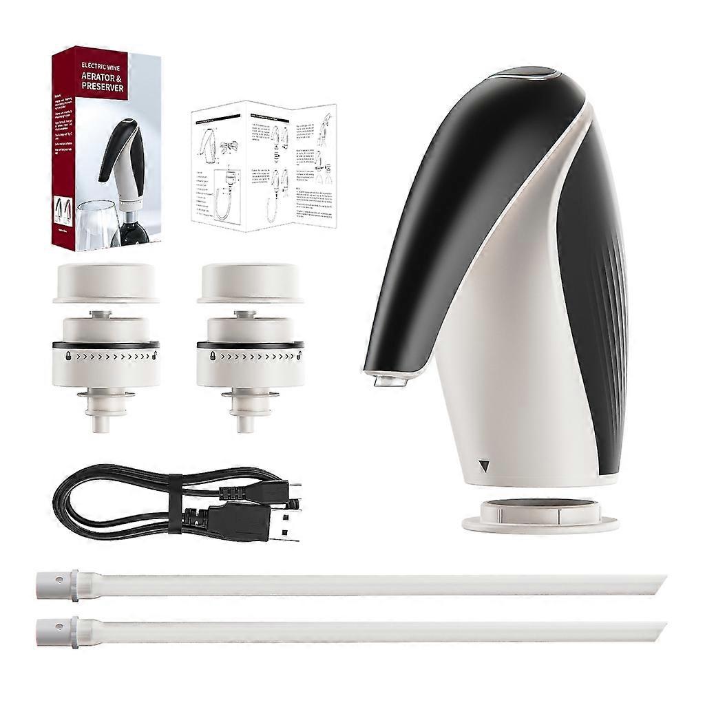 One-touch-Automatic Wine-Decanter Pourer Electric Wine Aerator Dispenser
