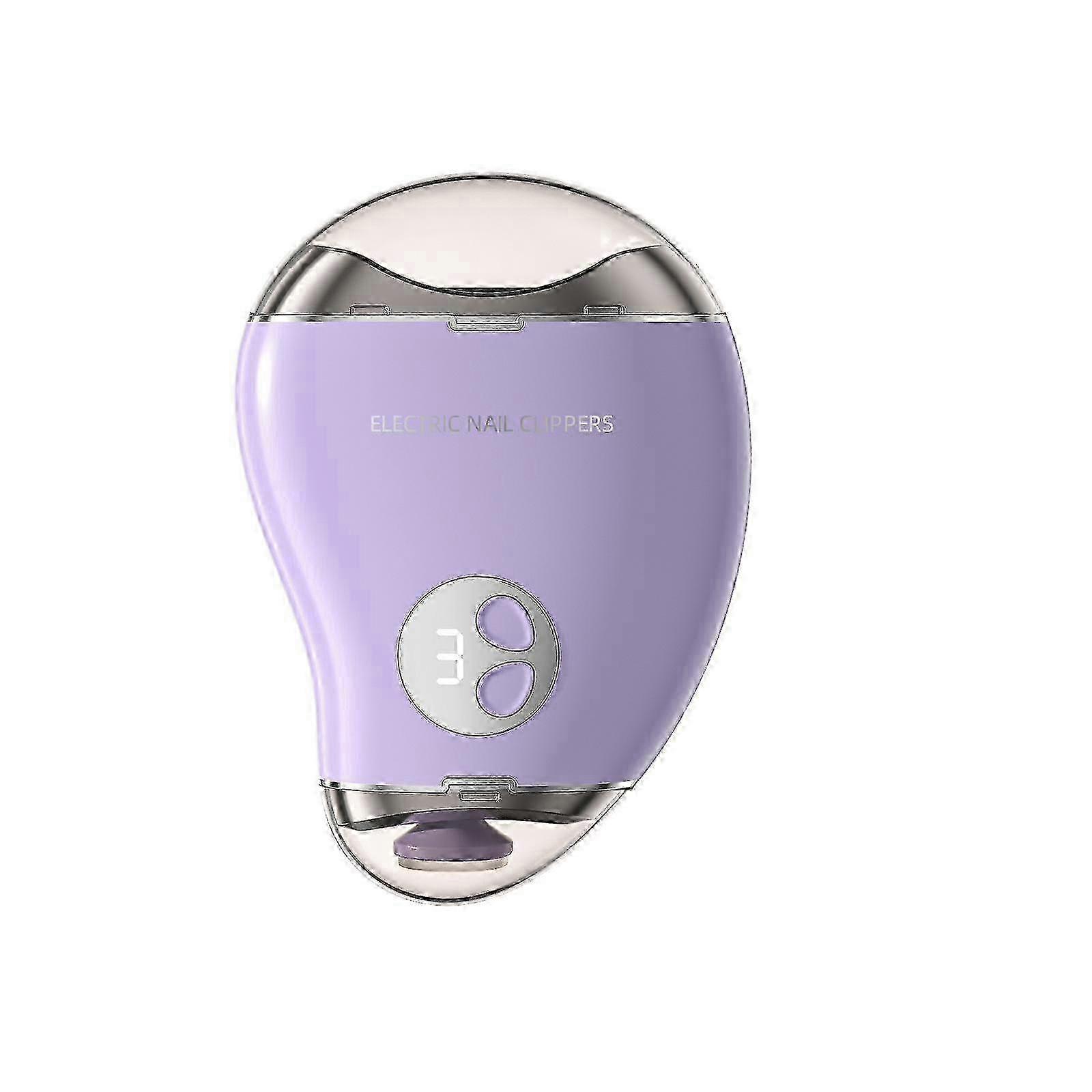 2 i 1 elektrisk polerande automatisk nagelklippare, ny elektrisk nagelklippare