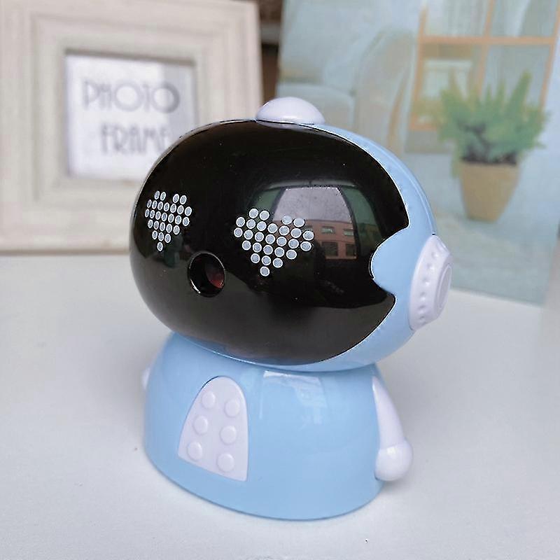 Blue Pencil Sharpener Manual Sharpening Desktop Pencil Sharpener Practical Pencil