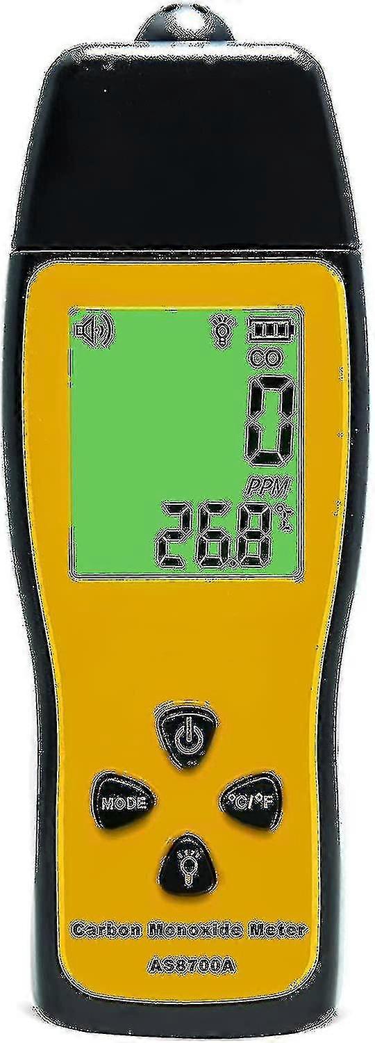Handheld Carbon Monoxide Meter, Portable Co Gas Detector, Gas Tester With 01000ppm Range, 1ppm Resol
