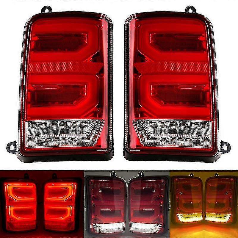 For Lada Niva 4x4 1995 Led Drl Lights With Running Turn Signal Pmma / Abs Plastic Function Accessories Car Styling Tuning Boris