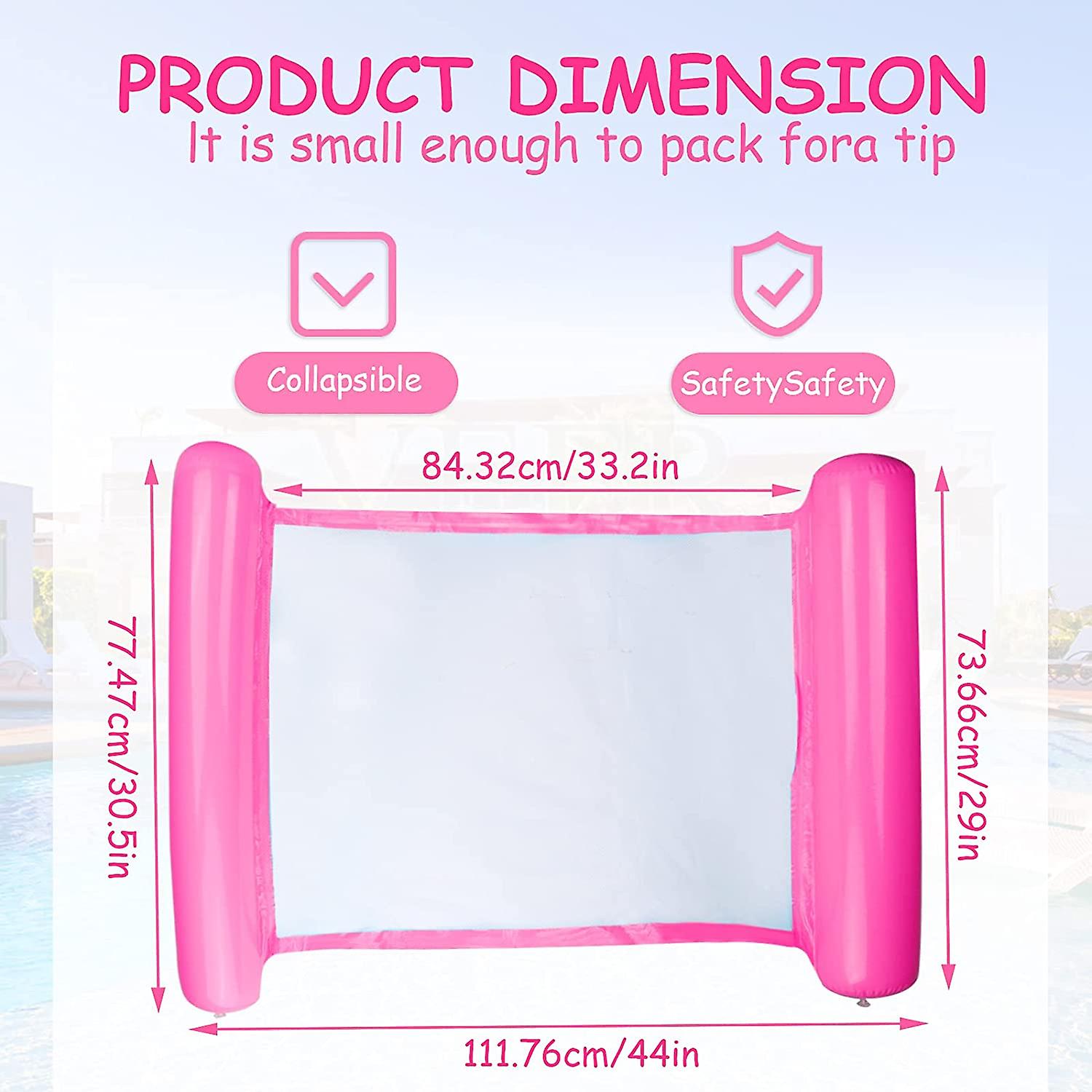 Inflatable Water Hammock, Reclining Floating Hammock, Inflatable ...