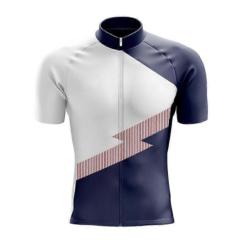 Summer road cycling clothing men's short-sleeved quick-drying breathable sweat-absorbent sports cycling clothing short top