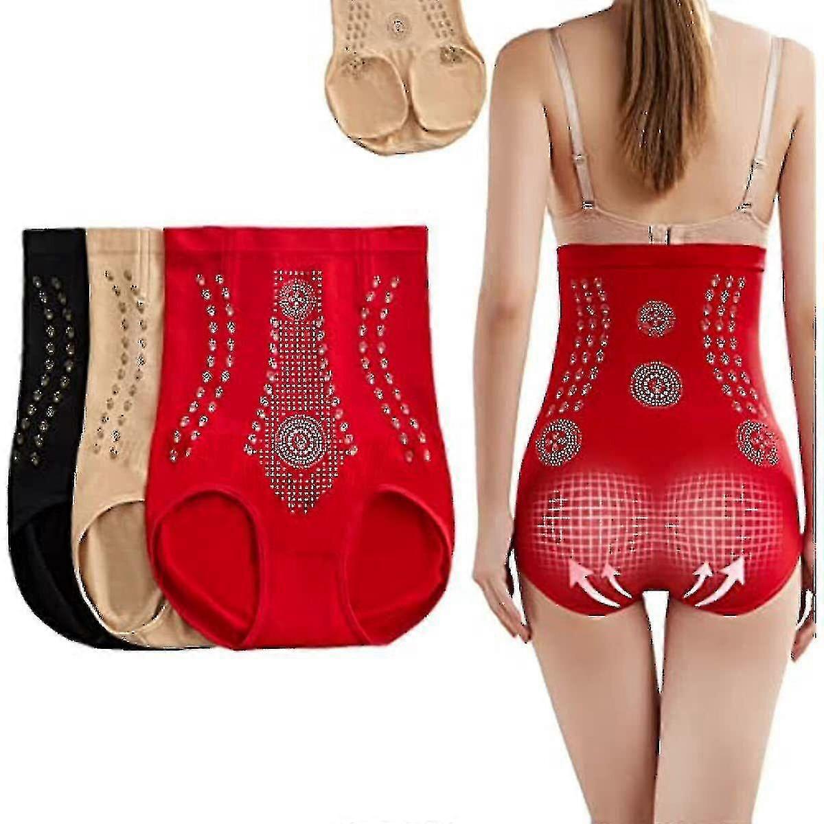 Unique Fiber Restoration Shaper, High Waist Underwear,far Infrared Negative Oxygen Ion Fat Burning Tummy Control