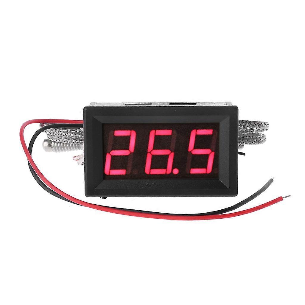 Digital Display Sensor Thermometer K Type Thermocouple Probe Temperature Meter