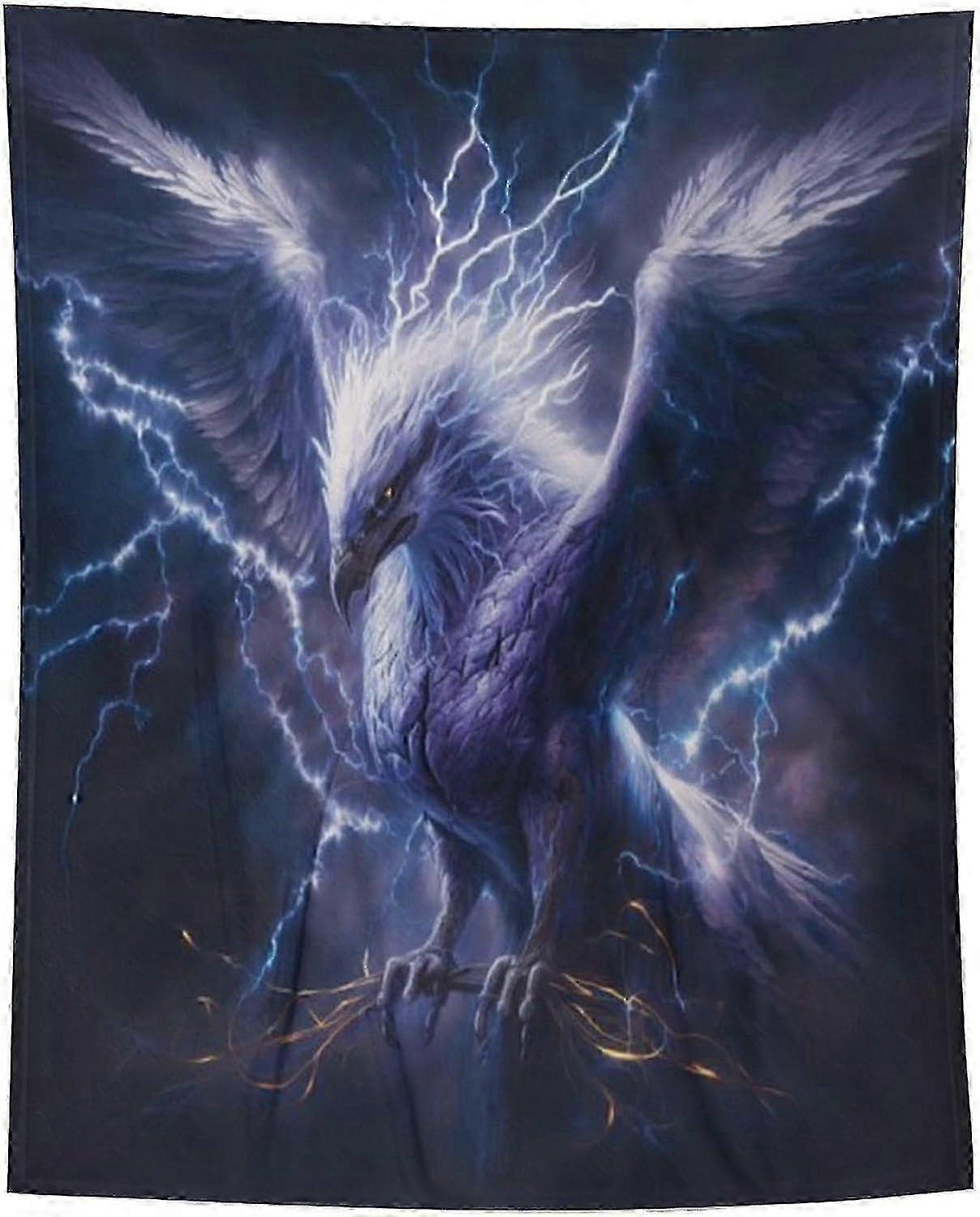 t2775 Cobertor Cobertor de Leão Cobertor Anti Pilling Cobertor de Lã para Sofá-Cama D Cobertor Fuzzy Cobertor Eagle Cobertor bn2775