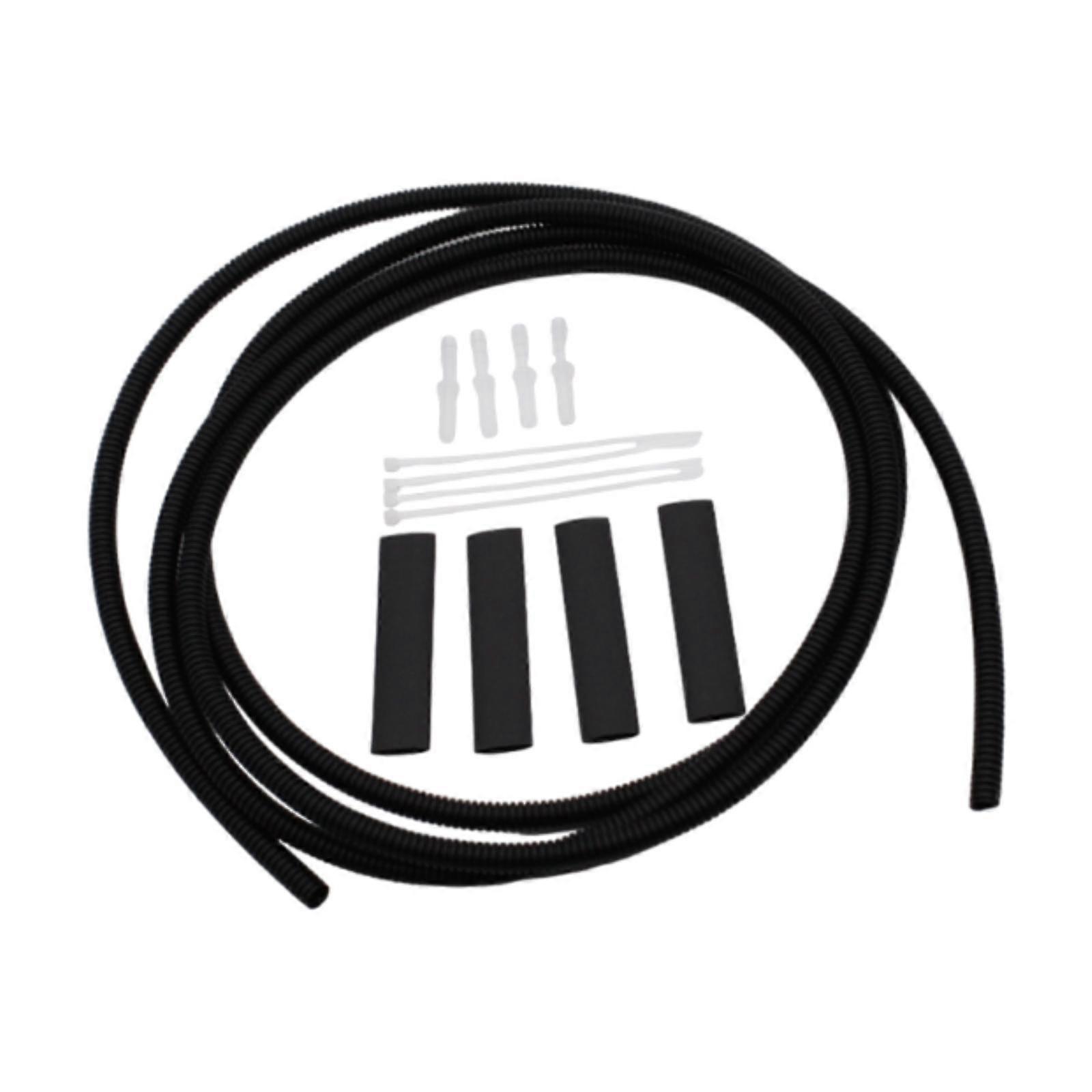 Windshield Washer Hose Kit 2.6M Replace Parts Professional Washer Fluid Hose