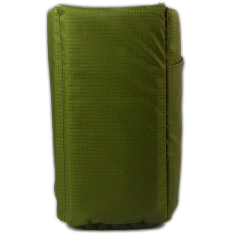 Shockproof DSLR Camera Lens Insert Bag Padded Partition Case with Front Pouch (Military Green)