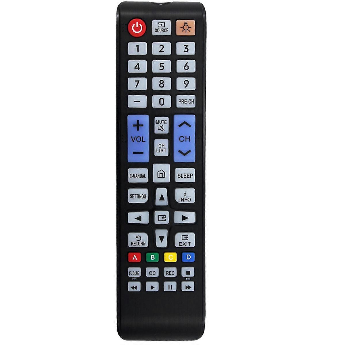 Replace BN59-01267A Remote Control for LCD HDTV LN32C450E1V M4500 M5300 Series UN24M4500A UN28M4500