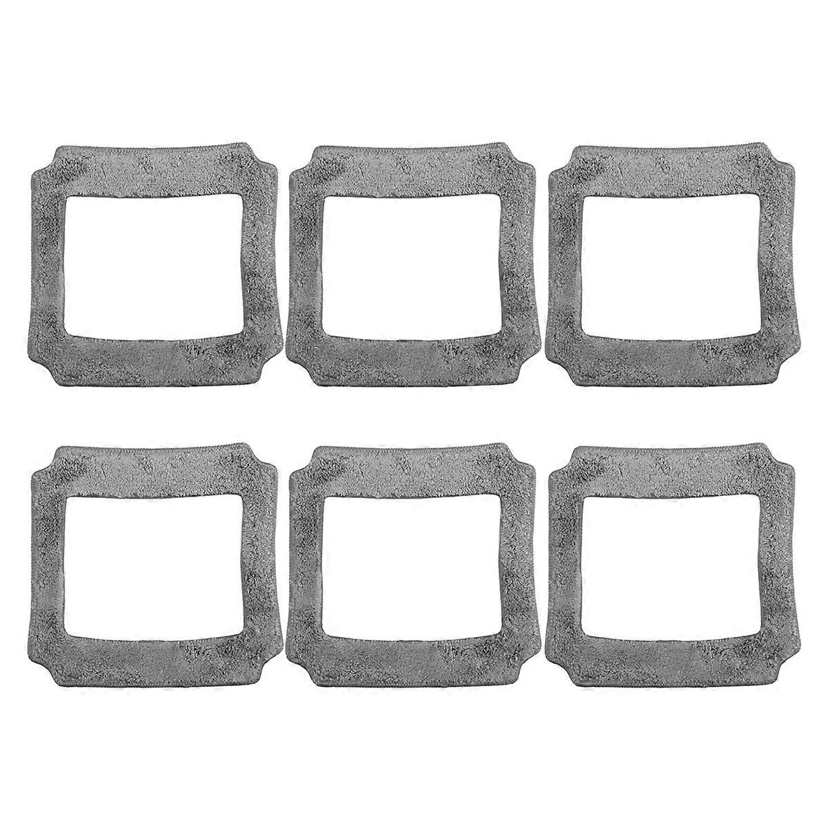 6PCS Window Cleaning Robot Mop Cloth Cleaning Rag Towel Dust Cloth Cleaning Cloth for YW710