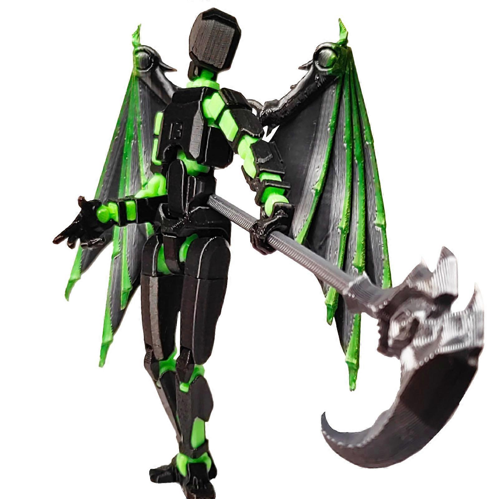 3D Printed Illidan Figure for Collectors - 13 Movable Joints