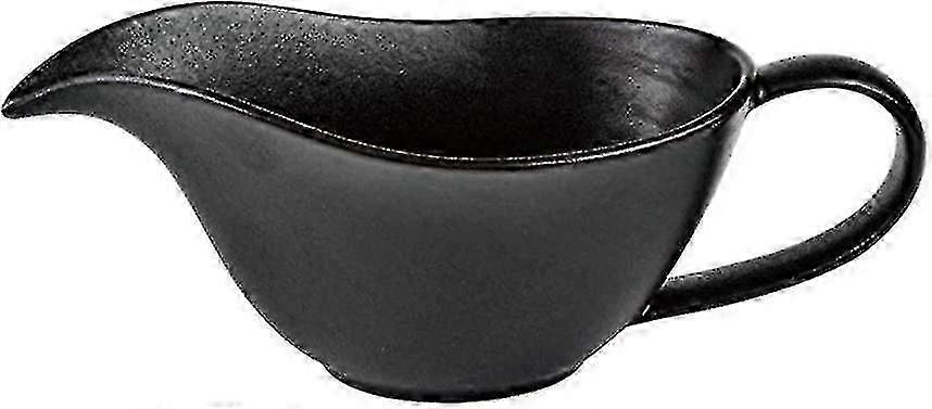 Classic Porcelain Easy Pour Gravy Sauce Boat Creamer Pitcher. 7 Oz