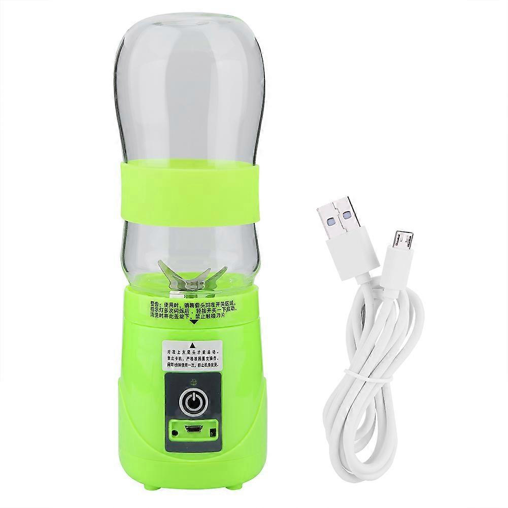 Wiederaufladbarer Mini-Entsafter für zu Hause oder auf Reisen, Smoothie-Maker mit 6 Klingen und starkem Motor, tragbarer Mixer, leicht mit Wasser zu reinigen, USB aufladbar