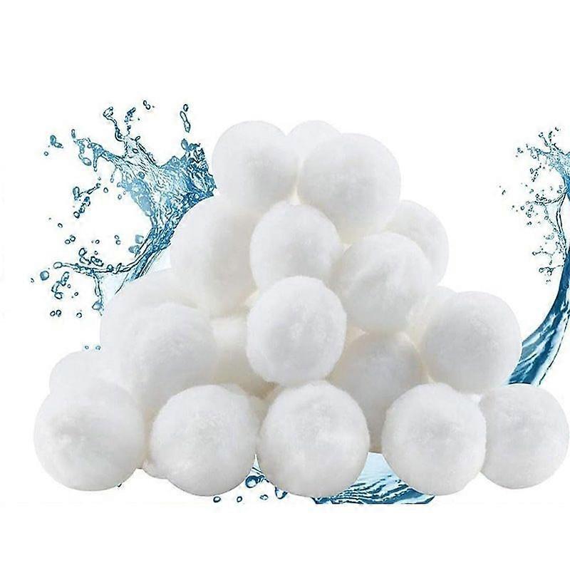 800g Pool Filter Ball, Pool Filter Cotton Ball, Pool Filter Balls Suitable for Various Water Filtration, Filter Balls for Sand Filters for Swimming P