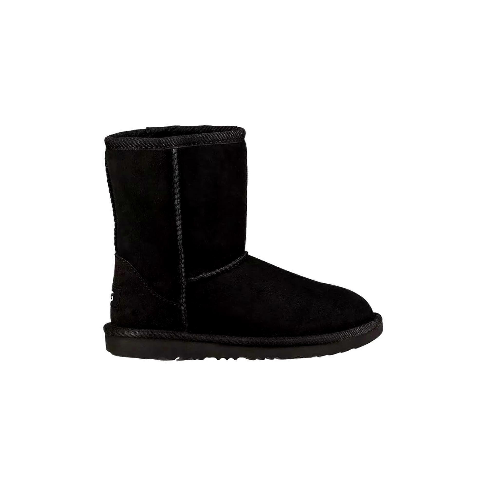 UGG Classic II Black 1017703K-BLK Grade-School