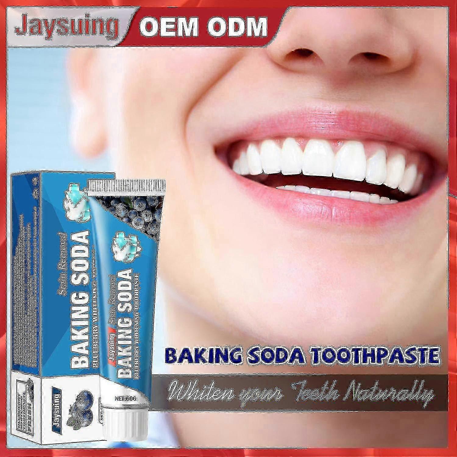 Jaysuing Teeth Whitening Toothpaste Blueberry Flavor | A