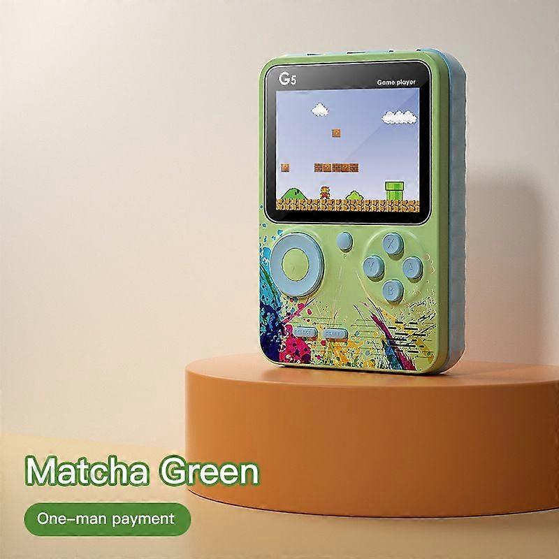 500 in 1 handheld game console  singles green