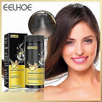Ginger Hair Powder Hair Fiber Extender Powder Thickening Hair Growth Natural Ginger Extract