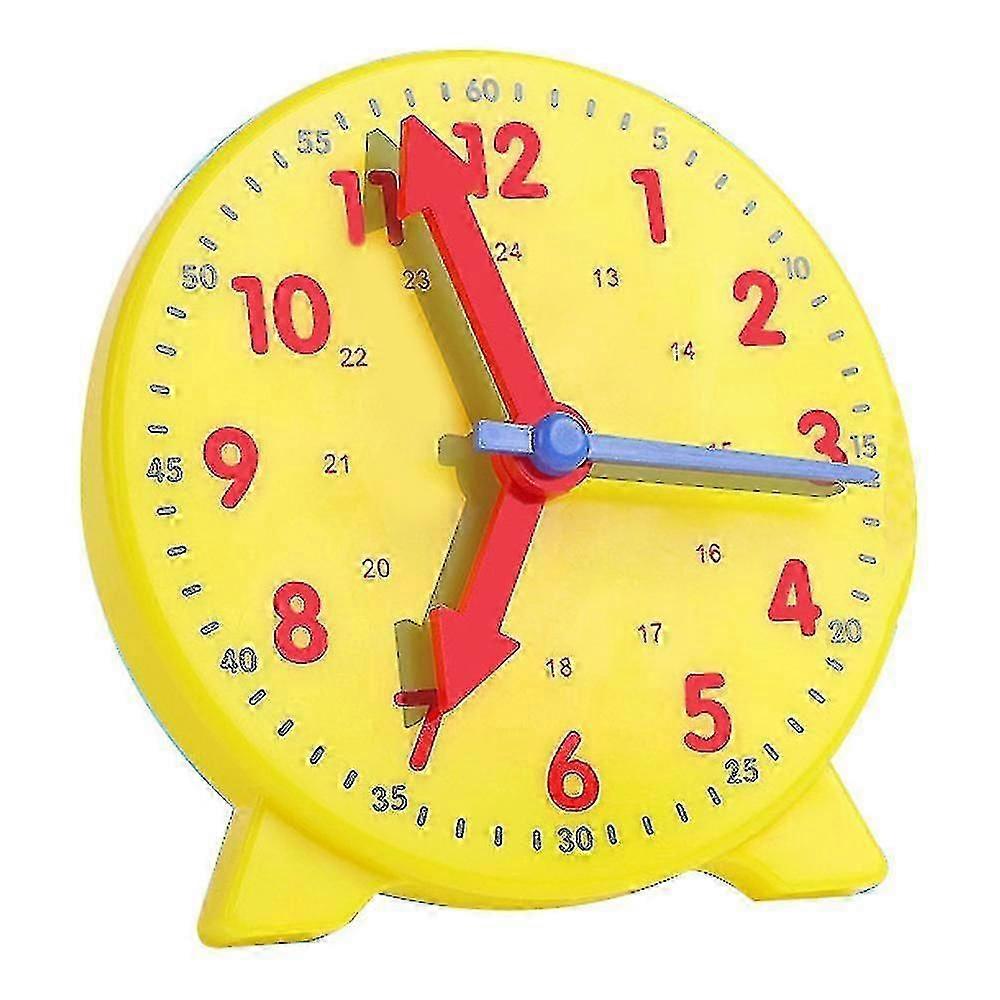 Wealth Learning Clock For Kid Teaching Time 12/24 Hours Geared Clock