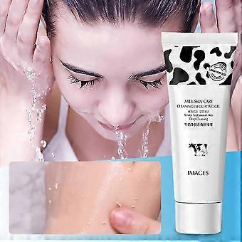 Peelings Milch Reinigungs- und Peeling Sanfte Feuchtigkeitspflege und Peeling Feuchtigkeitspflege und Reinigung des Gesichts