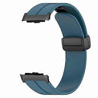 per orologio D cinturino di ricambio cinturino per orologio in silicone morbido con fibbia pieghevole stile L multicolor