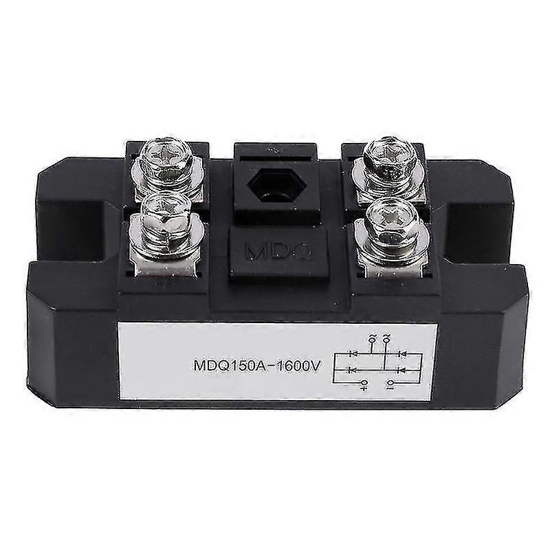 Black Single-phase Diode Bridge Rectifier 150a Amp High Power 1600v Durable-dwdz