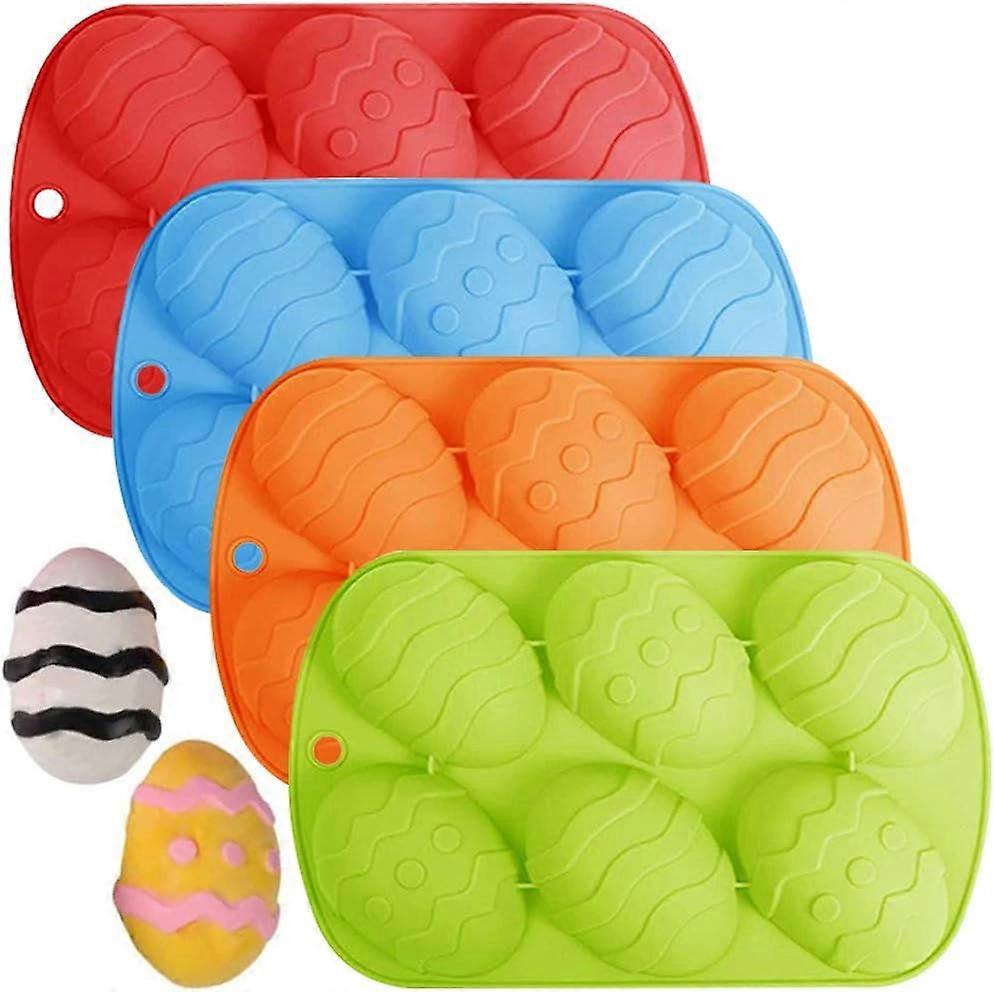 Easter Joy: Chocolate Masterpiece Creator, Easter Egg Silicone Mold Set, Non-Stick Bars For Hassle-Free Chocolate Making, Flexible Silicone Ensures