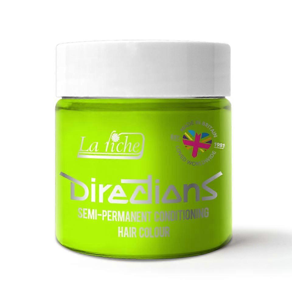 La Riche Directions半永久的なヘアカラー100ml浴槽-蛍光グリーン