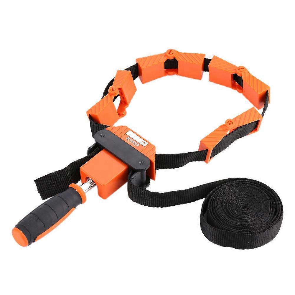 Nylon Multi-Function Binding Belt Clamp Frame for Woodworking, Polygons Angle Clip Tool, Adjustable Size and Durable Design